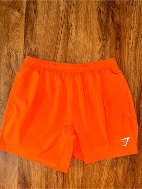 Gymshark women’s Orange Active Shorts